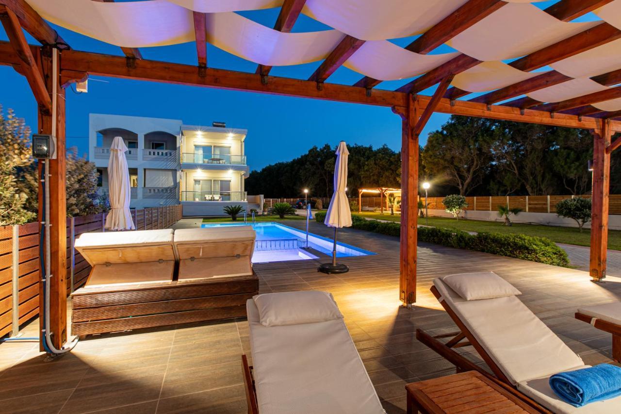 Niovi Seaside Suites Kíssamos Exterior foto